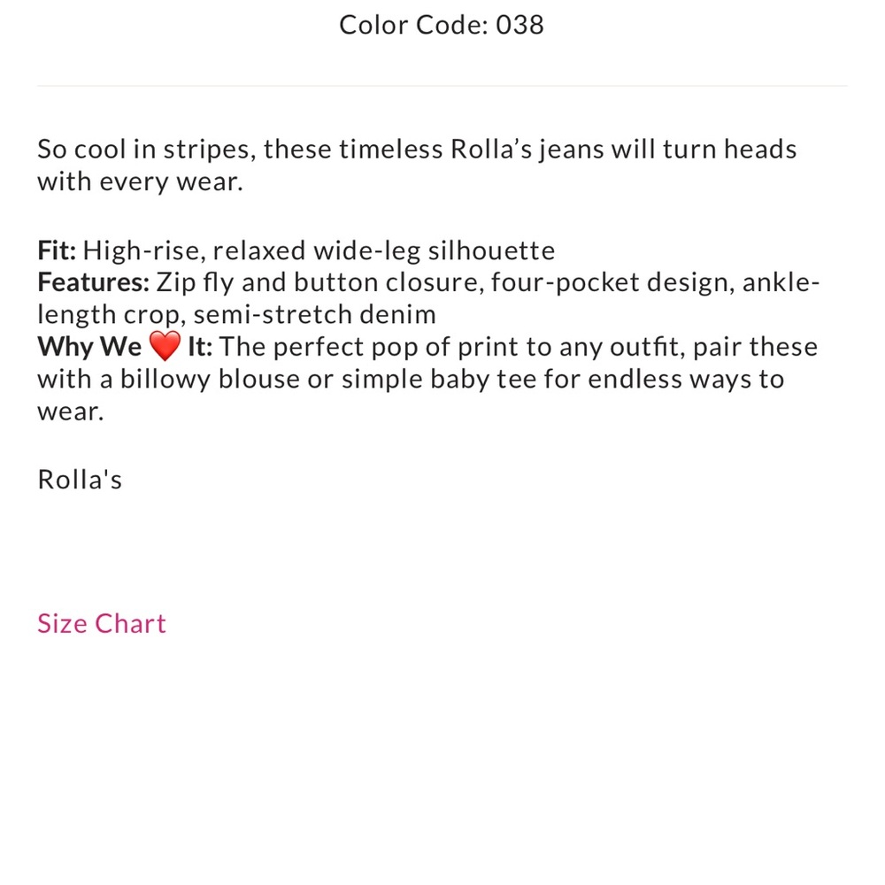 ROLLA'S Forest Green Striped Wide-Leg Trousers - Picture 6 of 9